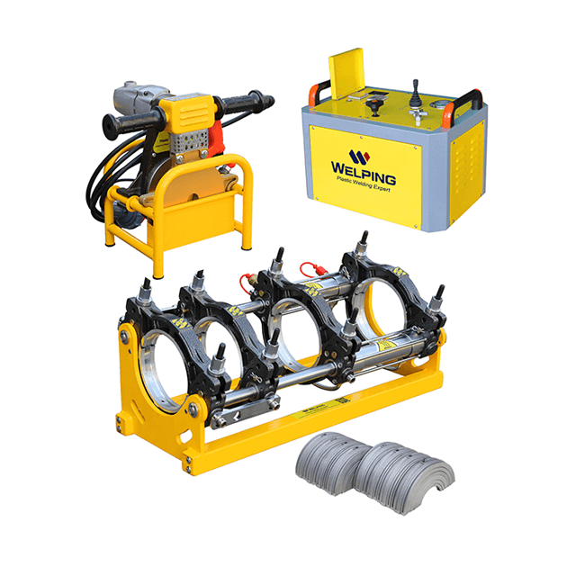 160mm Tekanan Tinggi Hot Melt Hidrolik Butt Welding Machine