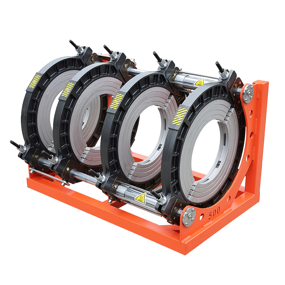 hemat tenaga kerja 500mm konstruksi mesin las butt fusion hidrolik