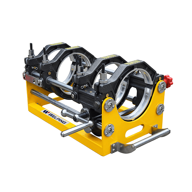 Dukungan OEM 200mm portabel hot melt manual butt fusion welding machine