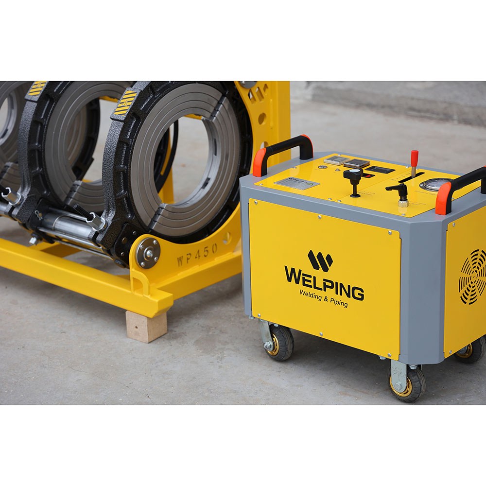 resistance butt tukang las 450mm panas meleleh mesin las pantat hidrolik